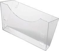 Produktbild: Wandhalter f.A4/A5/A6 glasklar