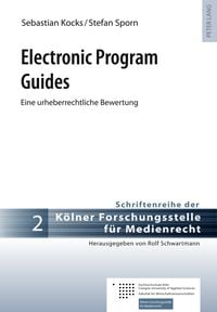 Produktbild: Electronic Program Guides