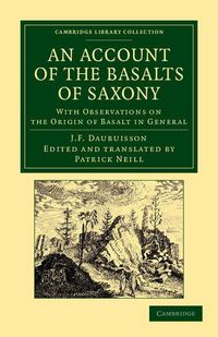 Produktbild: An Account of the Basalts of Saxony