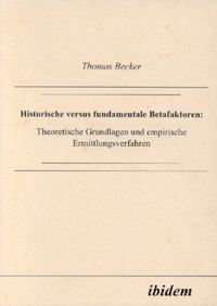 Produktbild: Historische versus fundamentale Betafaktoren