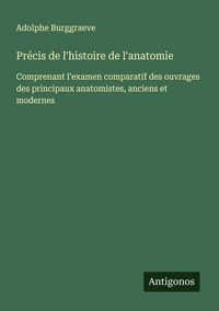 Produktbild: Pr&eacute;cis de l'histoire de l'anatomie