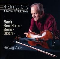Produktbild: Four Strings Only: A Recital for Solo Violin