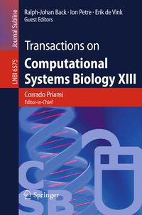 Produktbild: Transactions on Computational Systems Biology XIII