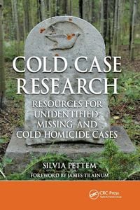 Produktbild: Cold Case Research Resources for Unidentified, Missing, and Cold Homicide Cases