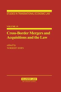 Produktbild: Cross-Border Mergers and Acquisitions and the Law