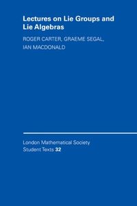 Bild vom Artikel Lectures on Lie Groups and Lie Algebras vom Autor Roger W. Carter