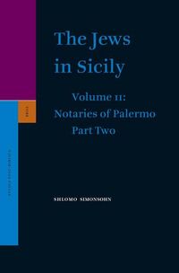 Produktbild: The Jews in Sicily, Volume 11 Notaries of Palermo