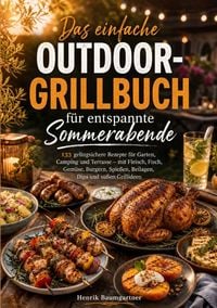 Produktbild: Das einfache Outdoor-Grillbuch f&uuml;r entspannte Sommerabende