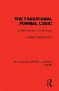 Produktbild: Traditional Formal Logic