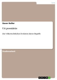 Produktbild: Uti possidetis