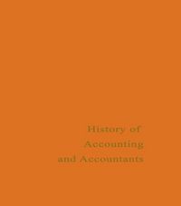 Produktbild: A History of Accounting and Accountants