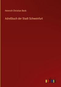Produktbild: Adre&szlig;buch der Stadt Schweinfurt