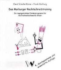 Produktbild: Das Marburger Rechtschreibtraining