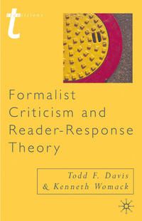 Produktbild: Formalist Criticism and Reader-Response Theory