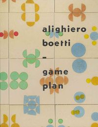 Produktbild: Cooke, L: Alighiero Boetti:Game Plan