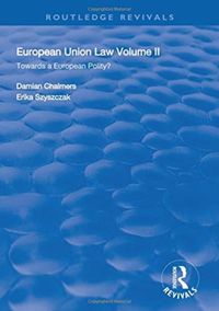 Produktbild: Chalmers, D: European Union Law