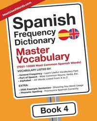 Produktbild: Spanish Frequency Dictionary - Master Vocabulary