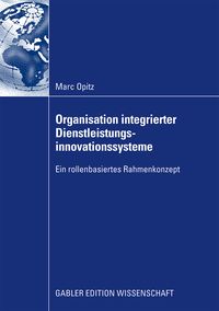 Produktbild: Organisation integrierter Dienstleistungsinnovationssysteme
