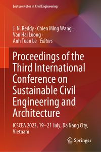 Produktbild: Proceedings of the Third International Conference on Sustainable Civil Engineering and Architecture