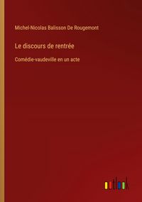 Produktbild: Le discours de rentr&eacute;e