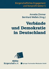 Produktbild: Verb&auml;nde und Demokratie in Deutschland