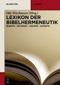 Produktbild: Lexikon der Bibelhermeneutik