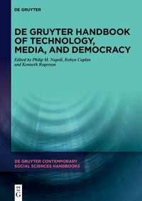 Produktbild: De Gruyter Handbook of Technology, Media, and Democracy