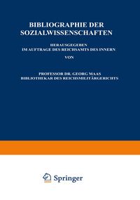 Produktbild: Bibliographie der Sozialwissenschaften