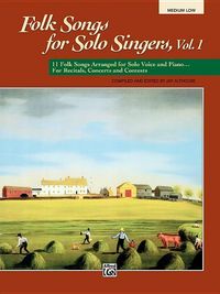 Produktbild: Folk Songs for Solo Singers, Vol 1
