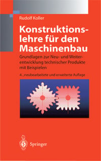 Produktbild: Konstruktionslehre f&uuml;r den Maschinenbau
