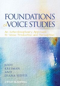 Produktbild: Foundations of Voice Studies