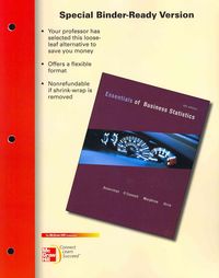 Produktbild: Looseleaf Version Essentials of Business Statistics 4e