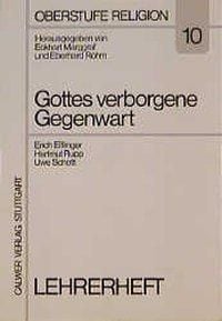 Produktbild: Esslinger, E: Gottes Gegenwart Lehrerheft