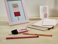 Textmarker - STABILO BOSS ORIGINAL Pastel-6er Pack-pudriges Gelb,cremige Pfirsichfarbe,rosiges Rouge,Schimmer v. Lila,Hauch v. Minzgrün,zartes Türkis