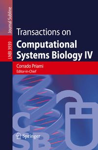 Produktbild: Transactions on Computational Systems Biology IV