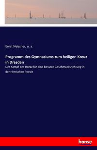 Produktbild: Programm des Gymnasiums zum heiligen Kreuz in Dresden
