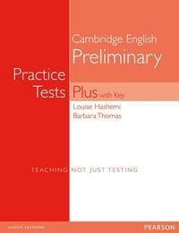 Produktbild: PET Practice Tests Plus with Key New Edition