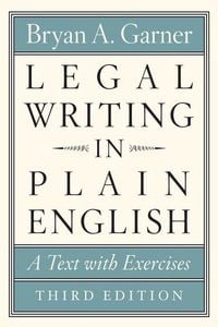 Produktbild: Legal Writing in Plain English, Third Edition - A Text with Exercises