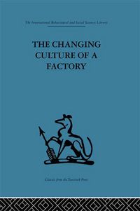 Produktbild: The Changing Culture of a Factory