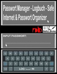 Produktbild: Passwort Manager - Logbuch - Safe - Internet & Passwort Organizer