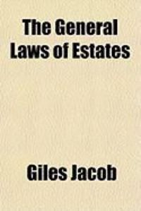 Produktbild: The General Laws of Estates