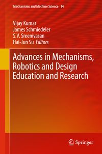 Produktbild: Advances in Mechanisms, Robotics and Design Education and Research