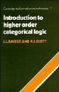 Produktbild: Introduction to Higher Order Categorical Logic