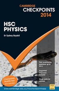Produktbild: Cambridge Checkpoints HSC Physics 2014-16