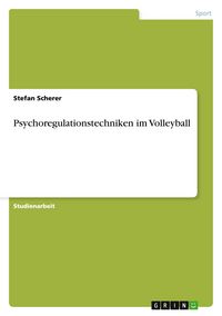 Produktbild: Psychoregulationstechniken im Volleyball