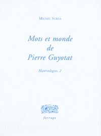 Produktbild: Mots et monde de Pierre Guyotat