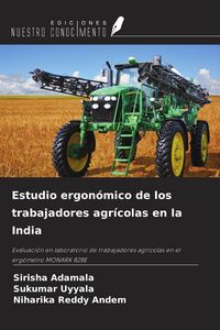 Produktbild: Estudio ergon&oacute;mico de los trabajadores agr&iacute;colas en la India