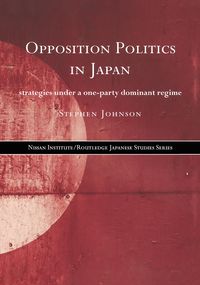 Produktbild: Opposition Politics in Japan