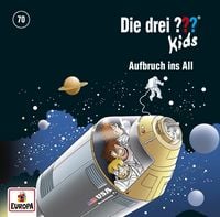 Produktbild: Die drei ??? Kids - Aufbruch ins All, 1 Audio-CD,1 Audio-CD