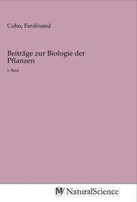 Produktbild: Beitr&auml;ge zur Biologie der Pflanzen